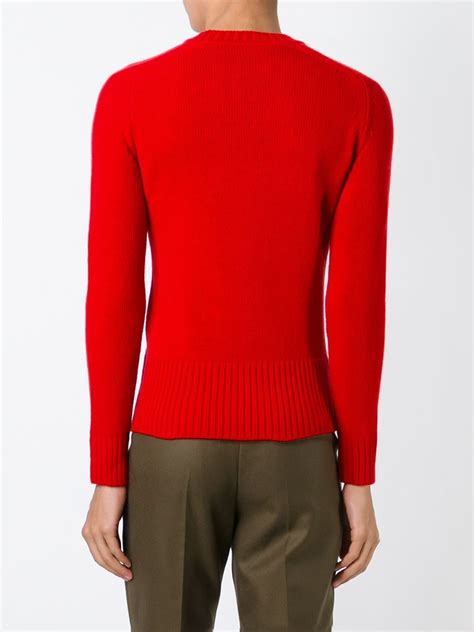 gucci crew neck sweater.